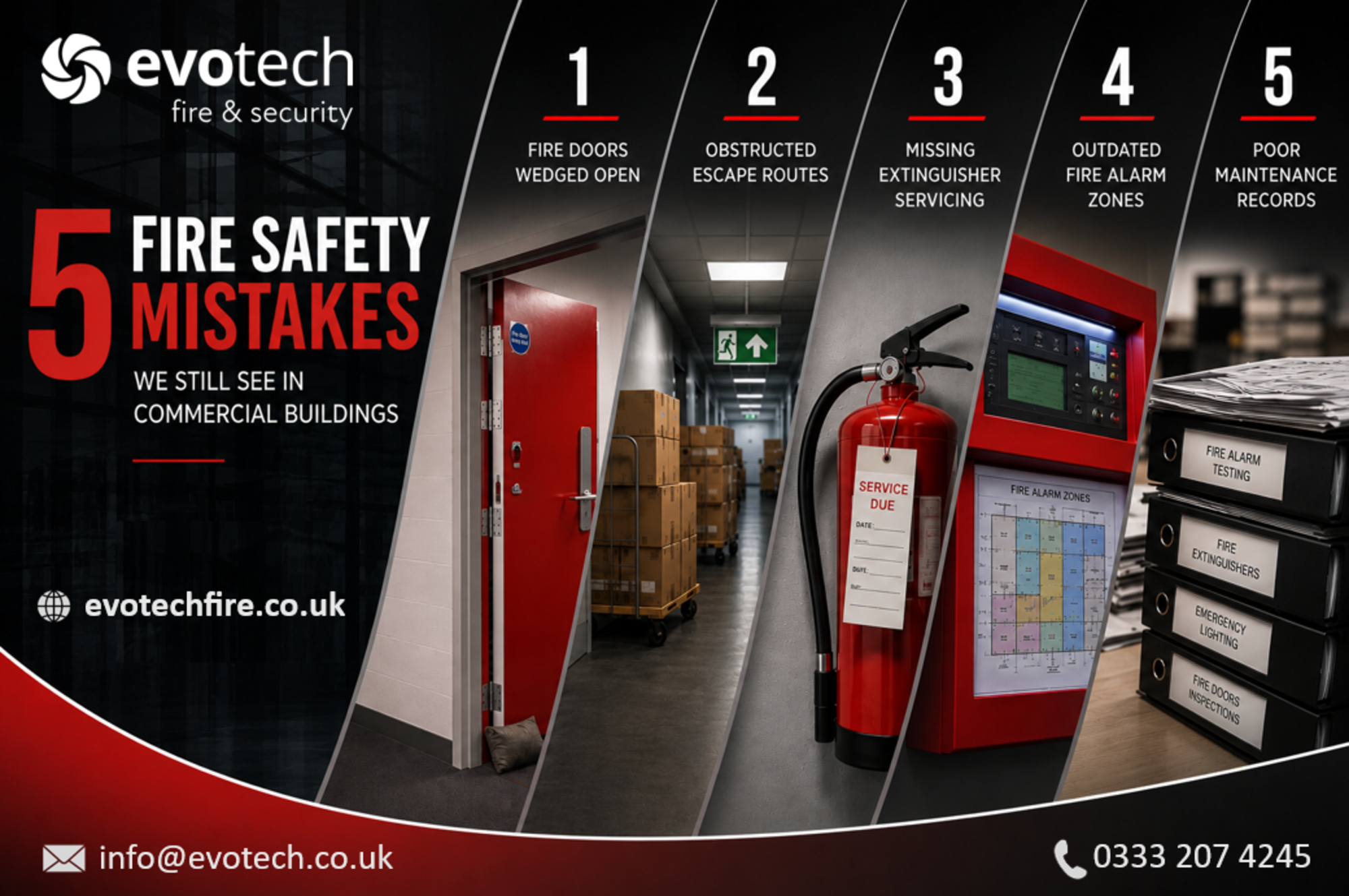 Five Fire Safety Mistakes We Still See in Commercial Buildings