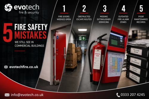 Five Fire Safety Mistakes We Still See in Commercial Buildings