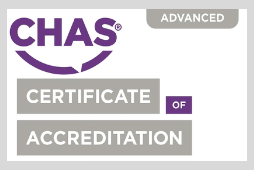 Evotech awarded CHAS Advanced Certificate of Accreditation
