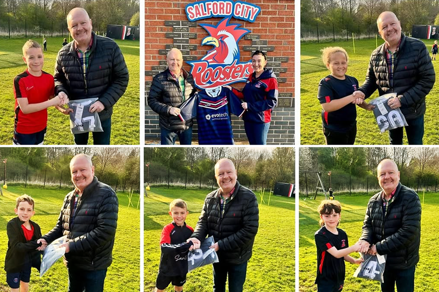 Evotech supports Rugby League’s rising stars in Salford!