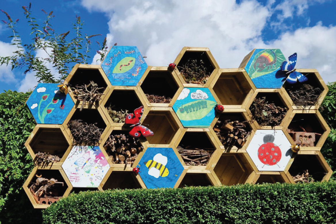 Evotech helps Crowngate Shopping Centre open Bug Hotel